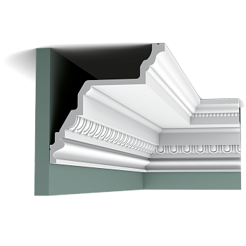 Карниз Orac Decor Полиуретан C307 д 2000 x в 195 x ш 195