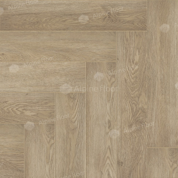 Клеевая кварцвиниловая плитка Alpine Floor Паркет LVT (Parquet LVT) Дуб Ваниль Селект ECO16-3