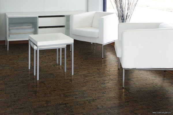 Пробковый пол CORKPRO (замок) Linea Brown