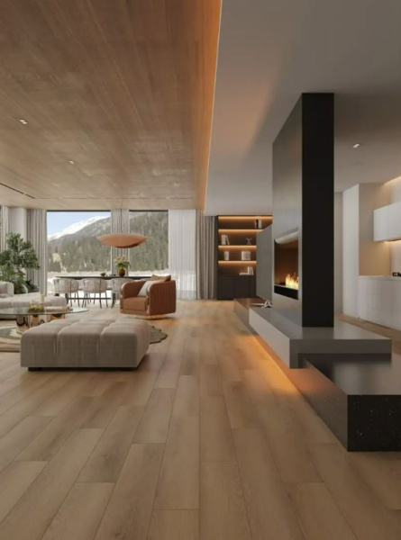 Кварцвиниловая плитка Alpine Floor Титан 8 Тритон ЕСО 27-8