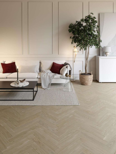 Паркетная доска ESTA Ash HB Elegant Sandstone 24012