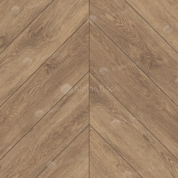 Кварцвиниловая плитка Alpine Floor Альпийский шеврон LVT (Chevron Alpine LVT) ECO 20-10 Гевуина
