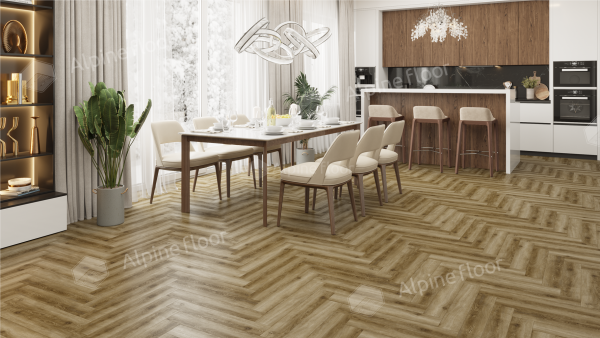 Ламинат Alpine Floor Елка профессиональная 12 (Herringbone 12 Pro) Марсель LF106-09