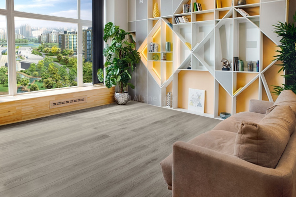 Клеевая кварцвиниловая плитка Alpine Floor Клауд ECO 11-1502