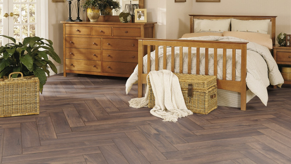 Ламинат Kronotex Herringbone D 4766 Дуб Кале