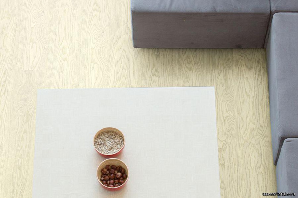 Клеевые пробковые полы Wood XL Oak White Markant