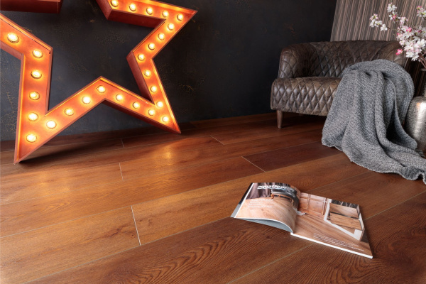 Кварцвиниловая плитка Aquafloor Настоящее дерево ИксИксЭль (Realwood XXL) AF8026XXL