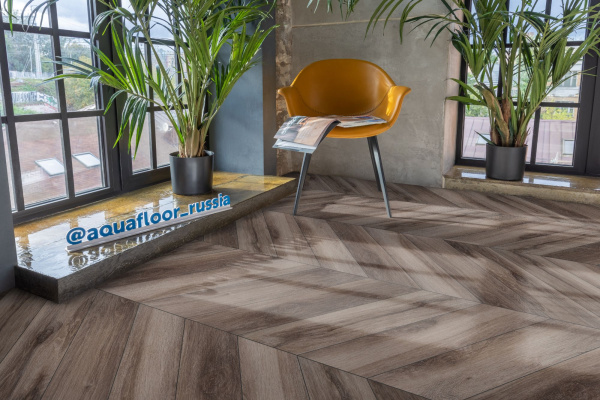 Клеевая LVT плитка Шеврон клеевой (Паркет) (Chevron Glue) AF2554PGCh