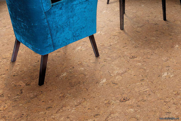 Клеевой пробковый пол NATURALCORK Rombo new