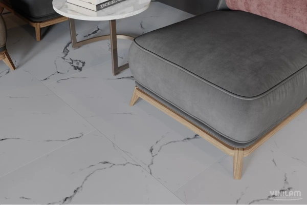 Кварцвиниловая плитка CERAMO VINILAM XXL STONE GLUE Итальянский Мрамор 83444