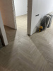Кварцвиниловая плитка (Елочка) Alpine Floor Легкий паркет (Light Parquet) Дуб Адара ЕСО 13-14