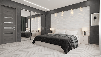 Клеевая кварцвиниловая плитка Alpine Floor Паркет LVT (Parquet LVT) Дуб Альхена ECO 16-12