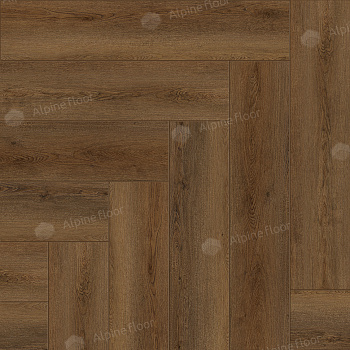 Кварцвиниловая плитка (Елочка) Alpine Floor Легкий паркет (Light Parquet) Дуб Далим ЕСО 13-33