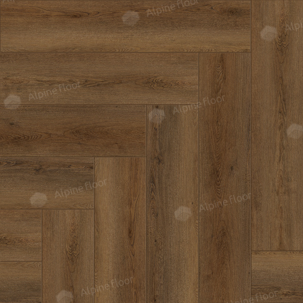 Кварцвиниловая плитка (Елочка) Alpine Floor Легкий паркет (Light Parquet) Дуб Далим ЕСО 13-33