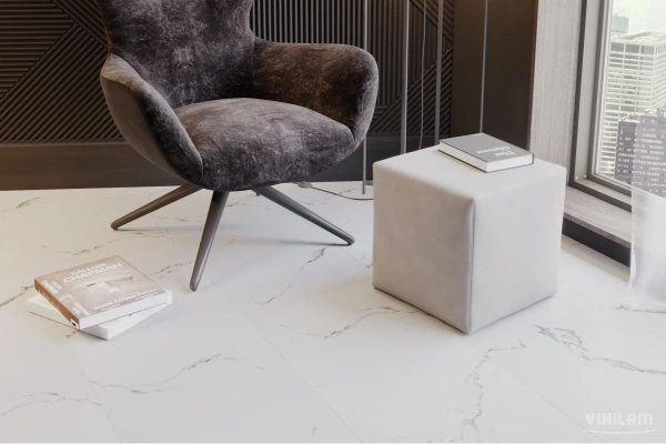 Кварцвиниловая плитка CERAMO VINILAM XXL STONE GLUE Итальянский Мрамор 83444