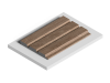 Декоративная панель HIWOOD LV124 BR416