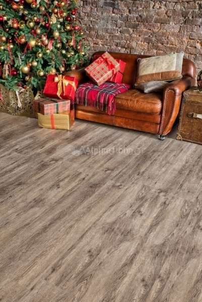 Клеевая кварцвиниловая плитка Alpine Floor Венге Грей ECO 11-802