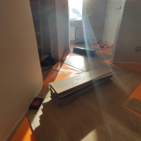 Кварцвиниловая плитка (Елочка) Alpine Floor Легкий паркет (Light Parquet) ECO 13-3 Дуб Ваниль Селект