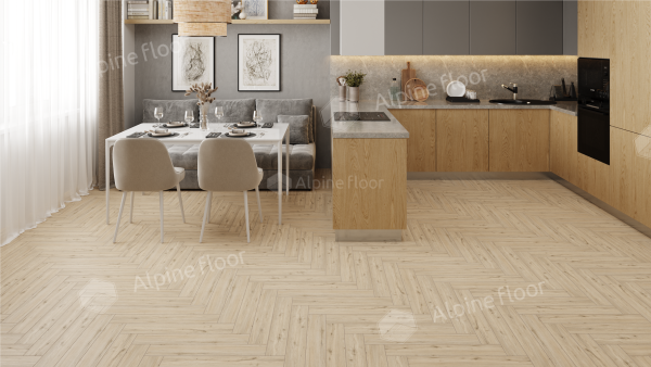 Ламинат Alpine Floor Елка профессиональная 12 (Herringbone 12 Pro) Дуб Лион LF106-01