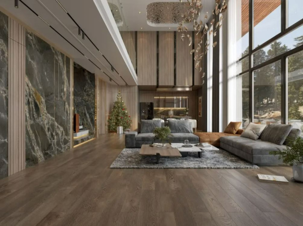 Кварцвиниловая плитка Alpine Floor Титан 6 Барит ЕСО 28-1