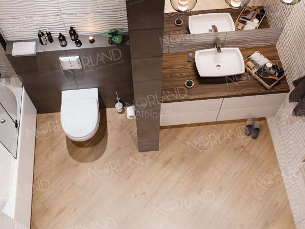 Клеевая кварцвиниловая плитка Alpine Floor Таинственная Сигрид LVT (Sigrid LVT) Dor 1003-3