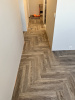 Кварцвиниловая плитка (Елочка) Alpine Floor Легкий паркет (Light Parquet) ECO 13-8 Венге Грей