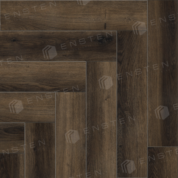Кварцвиниловая плитка Ensten Валланд паркет (Valland Parquet) ECO 103-02 Каштан