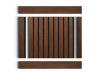 Декоративная панель HIWOOD LV124 BR396K