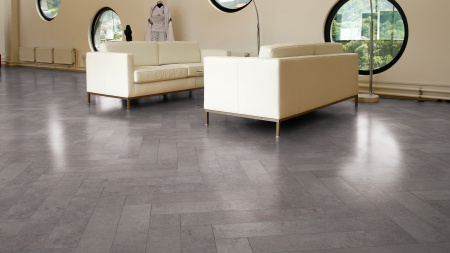Ламинат Kronotex Herringbone D 4739 Цемент Пезаро