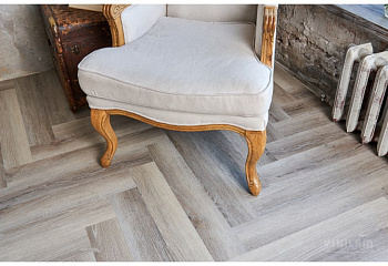 Кварцвиниловая плитка VINILAM PARQUET HERRINGBONE IS11122 Паркет Эрмитаж