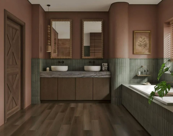 Кварцвиниловая плитка Alpine Floor Титан 6 Обсидиан ЕСО 28-6