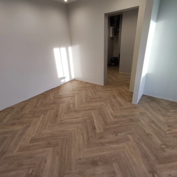 Кварцвиниловая плитка (Елочка) Alpine Floor Легкий паркет (Light Parquet) ECO 13-3 Дуб Ваниль Селект