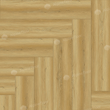 Кварцвиниловая плитка (Елочка) Alpine FloorЛегкий паркет (Light Parquet) Дуб Поллукс ЕСО 13-28