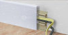 Плинтус Alpine Floor Rico Concept 80 RC80001 Белый с тиснением