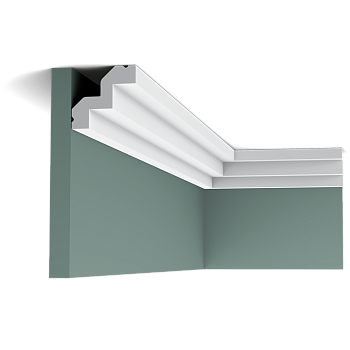 Карниз Orac Decor Полиуретан C602 д 2000 x в 53 x ш 50