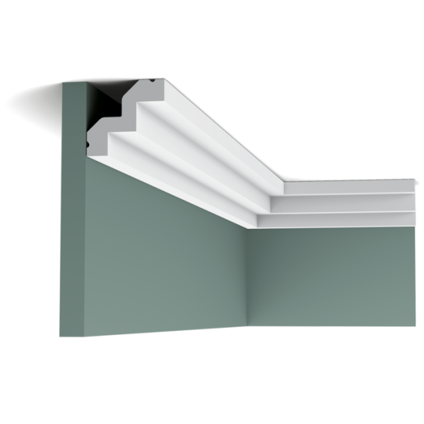 Карниз Orac Decor Полиуретан C602 д 2000 x в 53 x ш 50